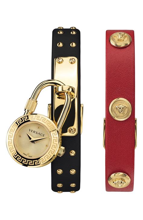 versace medusa lock icon watch